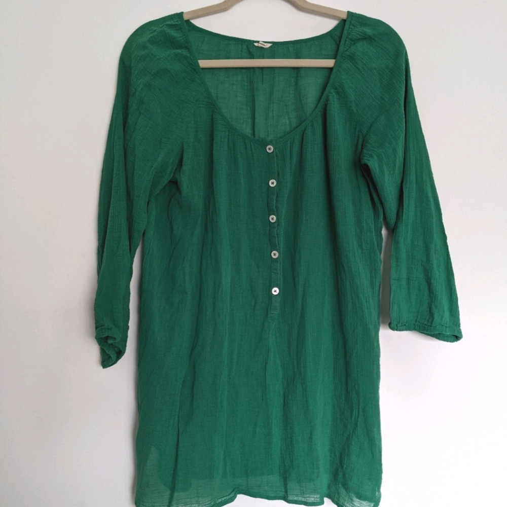 J Crew light tunic blouse